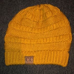 Mustard beanie